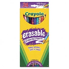 Crayola Erasable Colored Pencils-Assorted Colors by Jo-Ann