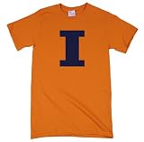 Illinois Fighting Illini 100-Percent Cotton Puff Logo Short Sleeve T-Shirt