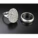 Twilight Breaking Dawn "Bella's" Engagement Ring and Wedding Band Set