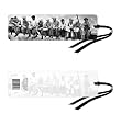 New York Men on Beam Classic Photography Bookmark (2x8)
