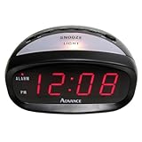 Advance 0.9-Inch LED Alarm Clock