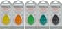 Isokinetics Inc. Brand Hand Exercise Squeeze Ball - Egg Shaped - 5 Resistance Levels