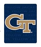 Georgia Tech Yellow Jackets Classic Fleece Blanket/Throw - NCAA College Athletics
