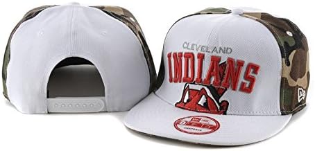 Fashion Cleveland Indians Clean Up Snapback Cap Hat, One Size Fits All