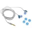 GTMax Universal Stereo Candy Soft Gel Headset 3.5mm - Blue for Microsoft Zune 120GB, Zune 16GB, Zune 80GB, Zune 4GB 8GB, Zune 30GB, Zune HD 16GB 32GB