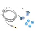 GTMax Universal Stereo Candy Soft Gel Headset 3.5mm - Blue for Apple iPod Touch 1st 2nd 3rd Generation, iPod Nano 5th 4th 3rd 2nd Generation, Classic, Video