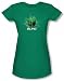 Search : Green Lantern Ring Bling(Movie) Jrs Kelly Sheer Cap Slv T GL190-JS