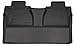 Husky Liners Weatherbeater Floor Mats | Fits 2014-2021 Toyota Tundra, CrewMax Cab | 2nd Row, 1-pc Black - 19581