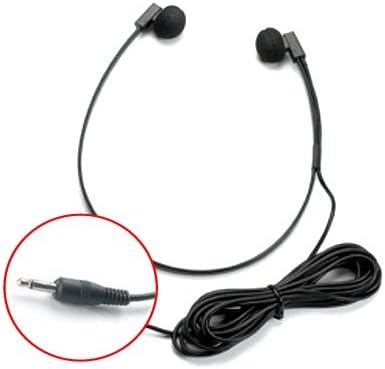 Sony **Extended-Life**Premium EBS Headset Compatible Universal for Transcriber Models M-2000, M-2020, BM75, BM85 and Earlier Models DE-55T Replacement with 3.5MM Straight Plug