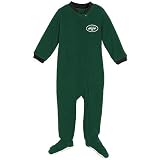 New York Jets Infant Green Fleece Footed Sleeper (24 Months)