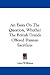 Book An Essay On The Question, Whether The British Druids Offered Human Sacrifices