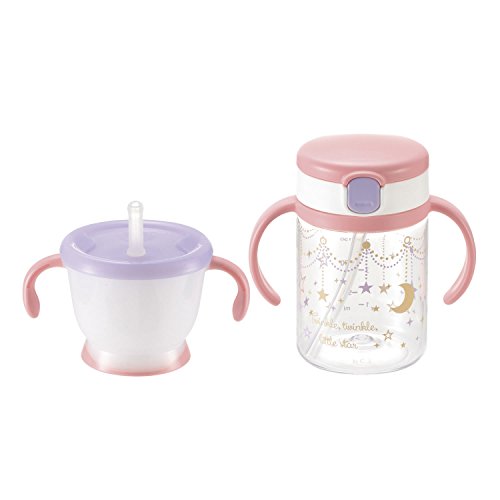 リッチェル アクリア いきなりストローマグセット ピンク