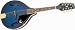 Epiphone MM-30E Acoustic-Electric Mandolin, Transparent Blue