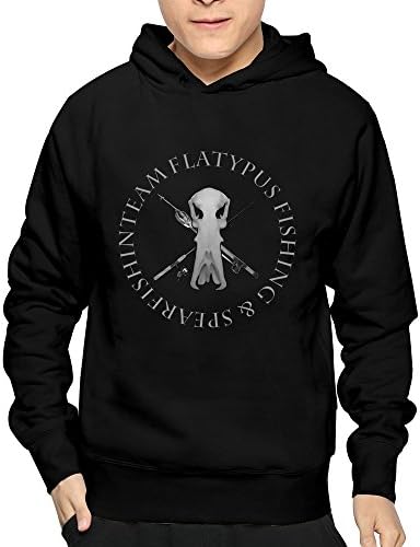 KunZhong Men's Spearfishing Long Sleeve 100% Cotton Hoodies T-shirts XXL