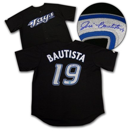 Jose Bautista Toronto Blue Jays Autographed/Hand Signed Baseball Jersey
