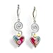 Growing Love Heart Earrings by the Artazia Collection #457 HEA