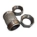 Dresser 0065-0004-003 Galvanized Steel 150 psi Style 65 Short Coupling, 1"