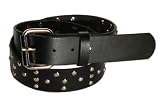 BeltsandStuds Goth Punk Y Plus Studded Snap on Belt