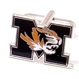 Missouri Tigers NCAA Logo'd Executive Cufflinks w/ Jewelry Box