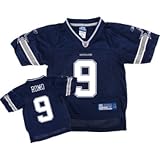 Kid's Dallas Cowboys #9 Tony Romo Navy Replica Jersey