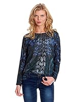 Blueberry Camiseta Manga Larga Maryanne (Multicolor)