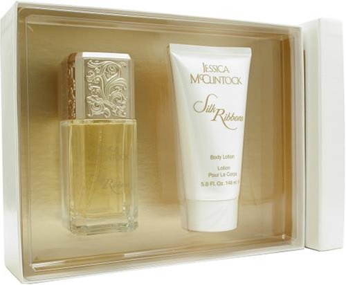 HealthPersonalCare: Jessica Mc Clintock Silk Ribbons By Jessica Mcclintock For Women. Set eau De Parfum Spray 3.4 Ounces & Body Lotion 5 Ounces