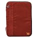 CaseCrown Faux Suede Zip Sleeve Case (Red) for the Apple iPad