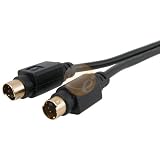 Premium Black S-Video M / M Cable - Black - (12ft / 7.6m) - supports Sony PS3