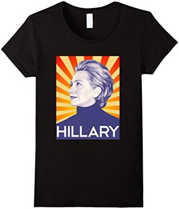 Women's Hillary 2016  T-shirt  Medium Black