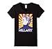 Women's Hillary 2016  T-shirt  Large Black