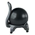 Gaiam Ergonomic Balance Ball Chair - Black