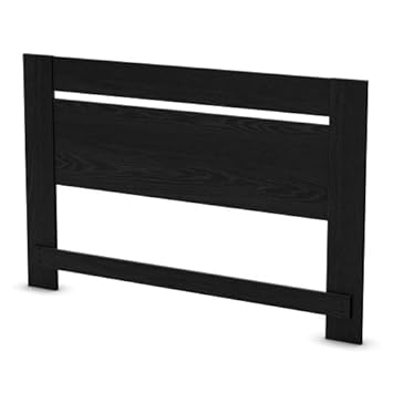 South Shore Flexible Collection Headboard, Full/Queen, Black Oak