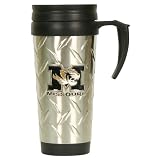 NCAA Stamped Metal Travel Mug - University of Missouri "Mizzou" Tigers