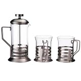 PRIMULA COFFEE PRESS SET 3 CUP W/ 2 MATCHING CUPS