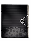 Produkt-Bild: Leitz 45700095 Ordnungsmappe Bebop Ordnungsmappe Bebop, 12 F&auml;cher, PP, schwarz