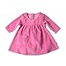 Zutano Baby Girls' Velour Little Pocket Dress