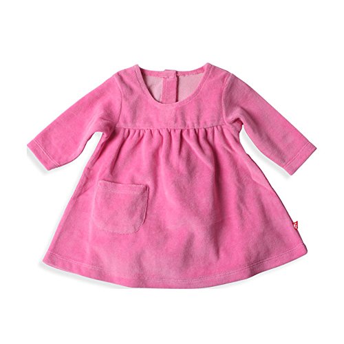 Zutano Baby Girls' Velour Little Pocket Dress