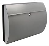 Edelstahl Design Briefkasten