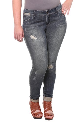 Torrid Plus Size Torrid Denim - Outlaw Skinny Jean product image