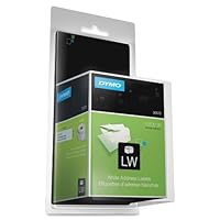 DYMO LabelWriter Address Labels, White, 3-1/2'' x 1-1/8'' 2 Rolls/Box, 260 Labels/Roll, 520 Labels per box 