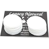 (25 Pack) Aromatherapy Diffuser Locket Necklace Refill Pads