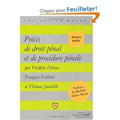 Pr�cis de droit p�nal et de proc�dure p�nale
