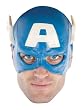 Adult Vinyl Captain America Mask - Adult Std.