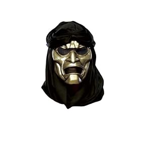 Rubies Costume 300 The Movie Immortal Vacuform Mask with Fabric Hood