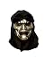 Rubies Costume 300 The Movie Immortal Vacuform Mask with Fabric Hood