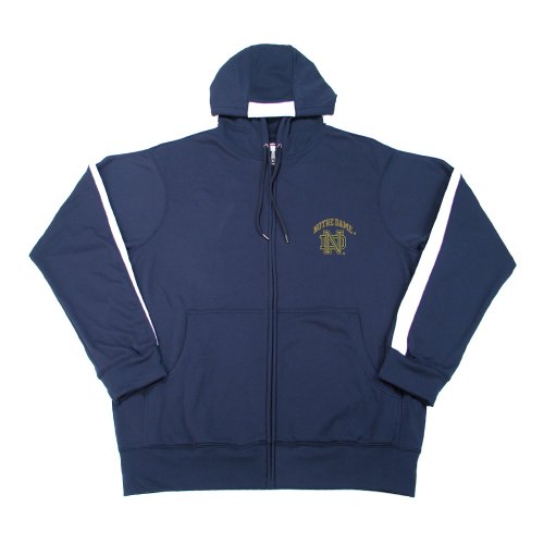 Antigua Notre Dame Sonic Desert Dry Long Sleeve Hooded Fleece Jacket