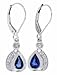 2.02ct Pear Shaped Genuine Sapphire Dangle title=