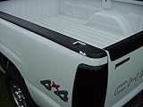 IMAGE OF Bed Caps with Holes (Smooth Style Color-Black), Chevy Silverado New Body Style 6.6 2007 - 2008