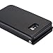 Galaxy Note 7 Case, Pandawell PU Leather 9 Card Slot Wallet Folio Case with Detachable Magnetic Hard Case for Samsung Galaxy Note 7 - Black