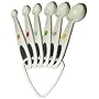Oxo Good Grips Soft Measuring Spoons, Set of 6, White